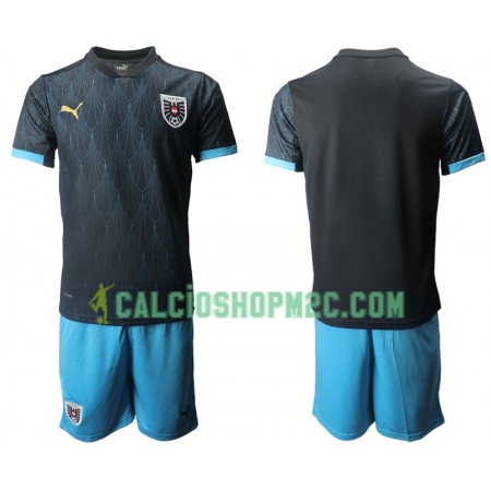 Austria Bambino Maglia Trasferta Euro 2020 Manica Corta (+ Pantaloncini)